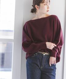 Noble | 《追加・WEB限定カラーあり》ファインウールドルマンプルオーバー(ニット/セーター)
