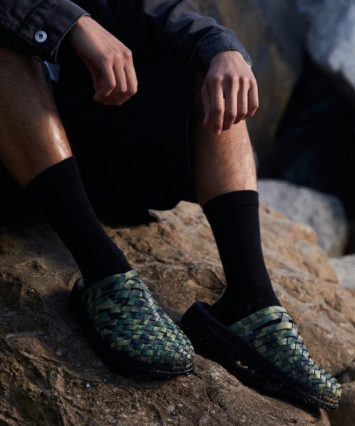HUF(ハフ)の「HUF X MALIBU SANDALS(サンダル・メンズ・カモフラージュ・10/9/8)」の2枚目の写真
