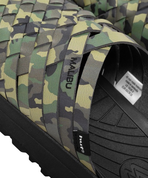 HUF(ハフ)の「HUF X MALIBU SANDALS(サンダル・メンズ・カモフラージュ・10/9/8)」の10枚目の写真