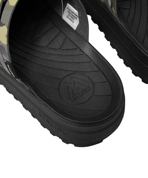 HUF(ハフ)の「HUF X MALIBU SANDALS(サンダル・メンズ・カモフラージュ・10/9/8)」の11枚目の写真