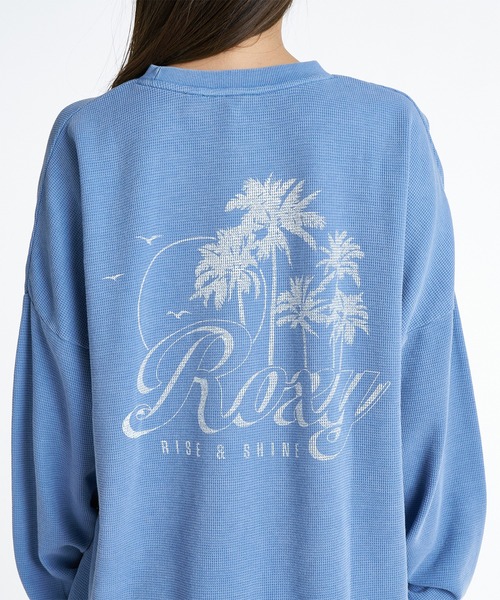 ROXY(ロキシー)の「ROXY/ロキシー ワッフルニットロンT RLT264010(Tシャツ/カットソー・レディース・ブルー/ラベンダー/キナリ・M/L)」の11枚目の写真