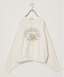 REMI RELIEF | REMI RELIEF/レミレリーフ ヴィンテージ裏毛クルー(LAURELVILLE) ヴィンテージ アメカジ クルーネック プリントスウェット メンズ 2026年 秋 秋服 冬 冬服(スウェット)