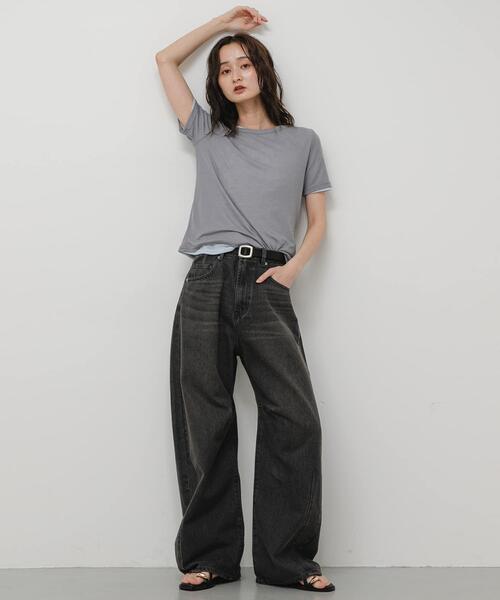 SENSE OF PLACE by URBAN RESEARCH(センスオブプレイスバイアーバンリサーチ)の「2pパックシアーTシャツ(Tシャツ/カットソー・レディース・その他1/その他2/その他3・ONE)」の11枚目の写真