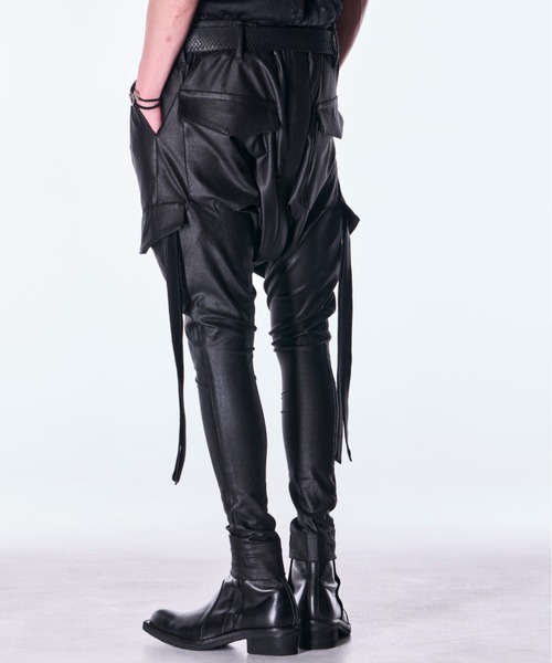 kiryuyrik（キリュウキリュウ）の「kiryuyrik/キリュウキリュウ/High Tension Jersey Saruel Pants（その他パンツ・メンズ・ブラック・SMALL/LARGE/MEDIUM）」の4枚目の写真