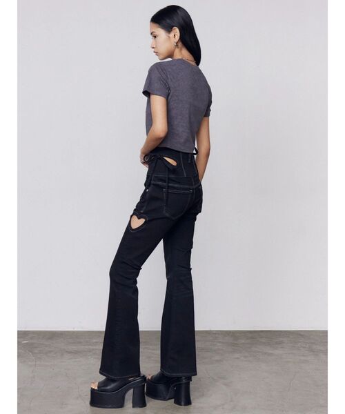 EMODA(エモダ)の「プランプヒールサンダル(サンダル・レディース・ブラック・SMALL/LARGE/MEDIUM)」の7枚目の写真