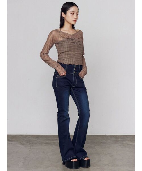 EMODA(エモダ)の「プランプヒールサンダル(サンダル・レディース・ブラック・SMALL/LARGE/MEDIUM)」の11枚目の写真