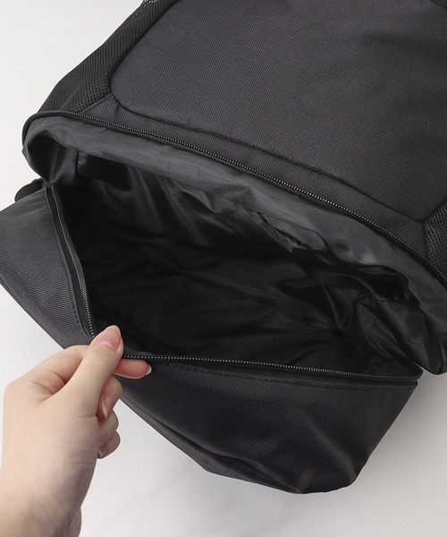 BACKYARD FAMILY(バックヤードファミリー)の「THRASHER スラッシャー バックパック 30L シューズスペース付(バックパック/リュック・メンズ・ブラック系その他/ブラック×ホワイト・FREE)」の6枚目の写真