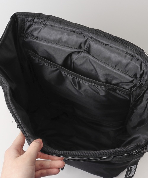 BACKYARD FAMILY(バックヤードファミリー)の「THRASHER スラッシャー バックパック 30L シューズスペース付(バックパック/リュック・メンズ・ブラック系その他/ブラック×ホワイト・FREE)」の16枚目の写真