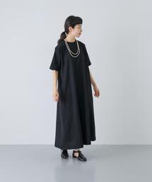 かぐれ | 『2サイズ展開』コットンAラインカットワンピース(ワンピース)