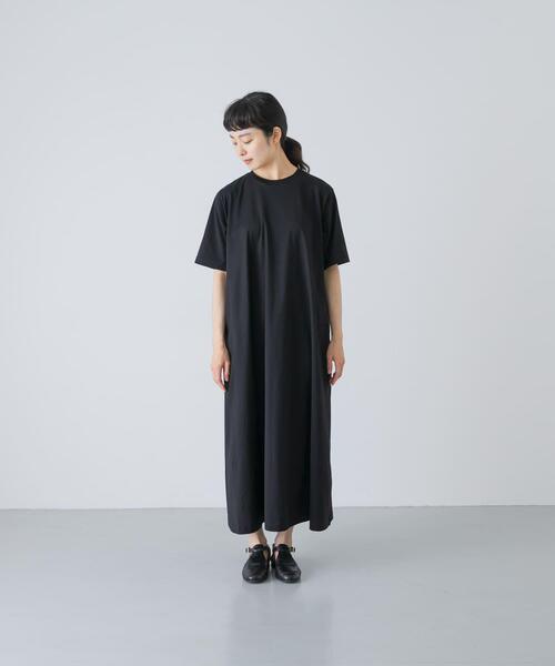 かぐれ(カグレ)の「『2サイズ展開』コットンAラインカットワンピース(ワンピース・レディース・ブラック・0/1)」の15枚目の写真