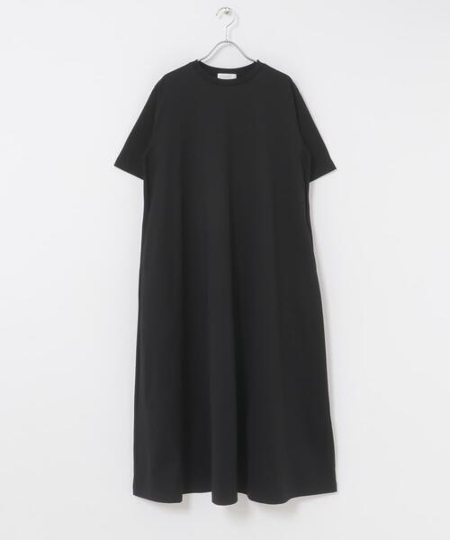 かぐれ(カグレ)の「『2サイズ展開』コットンAラインカットワンピース(ワンピース・レディース・ブラック・0/1)」の9枚目の写真