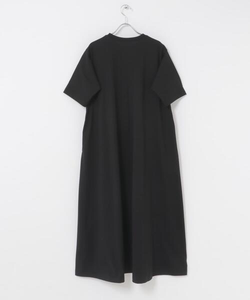 かぐれ(カグレ)の「『2サイズ展開』コットンAラインカットワンピース(ワンピース・レディース・ブラック・0/1)」の12枚目の写真