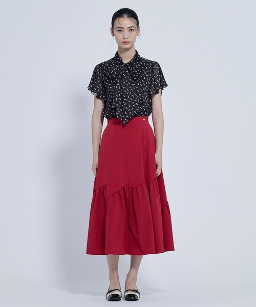 TOCCA（トッカ）の「DANCING HIGH HEELS ブラウス（シャツ/ブラウス・レディース・ブラウン系5/ブラック系5・0/4）」の10枚目の写真