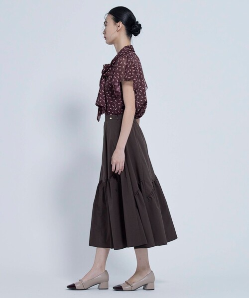 TOCCA（トッカ）の「DANCING HIGH HEELS ブラウス（シャツ/ブラウス・レディース・ブラウン系5/ブラック系5・0/4）」の15枚目の写真