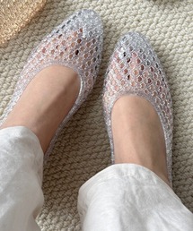jelly flat shoes