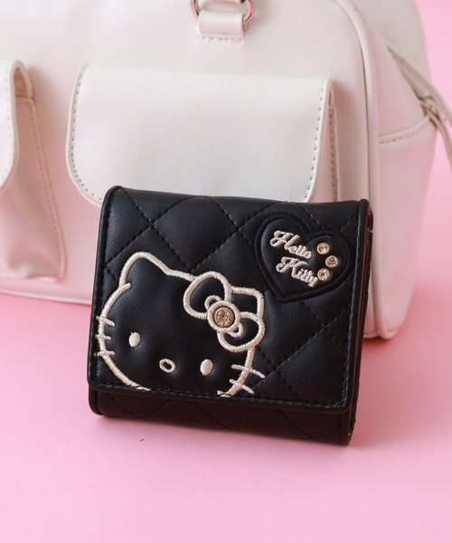 ハローキティ ワッペン三つ折り財布（財布）｜FUNALIVE（ファン