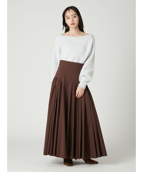 FRAY I.D(フレイアイディー)の「フォックスカシミアオフショルプルオーバー(Tシャツ/カットソー・レディース・ブラウン/アイボリー/ライトブルー/グレー・F)」の13枚目の写真