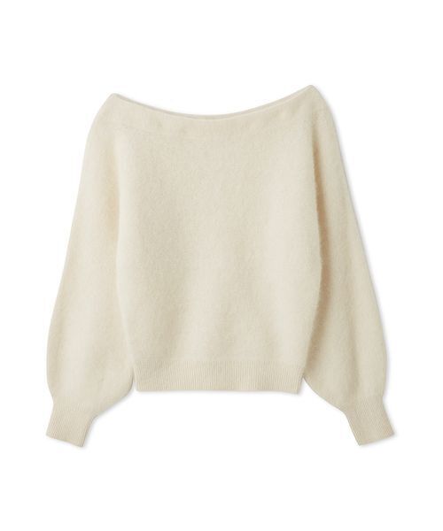 FRAY I.D(フレイアイディー)の「フォックスカシミアオフショルプルオーバー(Tシャツ/カットソー・レディース・ブラウン/アイボリー/ライトブルー/グレー・F)」の16枚目の写真