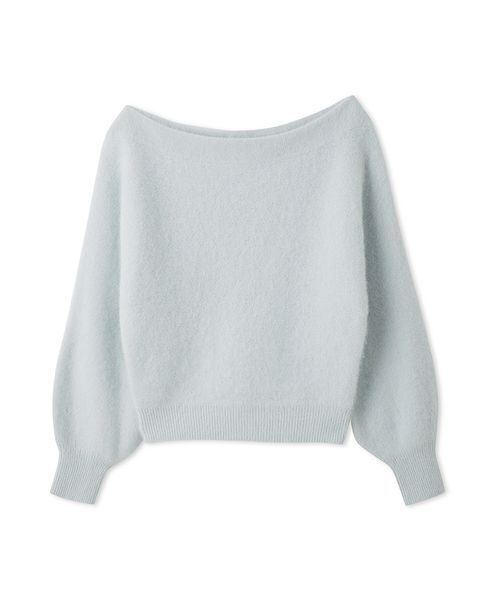 FRAY I.D(フレイアイディー)の「フォックスカシミアオフショルプルオーバー(Tシャツ/カットソー・レディース・ブラウン/アイボリー/ライトブルー/グレー・F)」の17枚目の写真