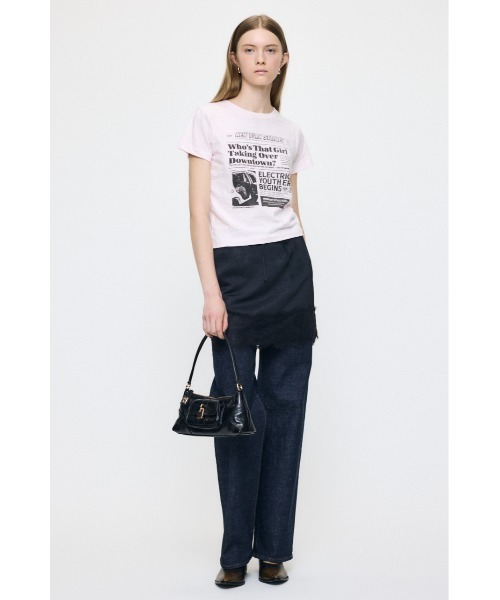 MOUSSY(マウジー)の「【26年AW新作】【新登場】MVS MIDRISE STRAIGHT(デニムパンツ・レディース・ワンウォッシュ/ダークブルー・26inch/23inch/24inch/25inch)」の19枚目の写真