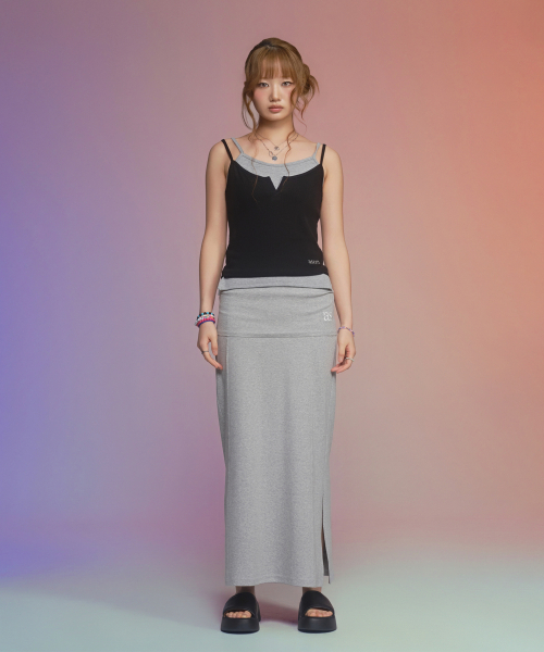 ASON(アズオン)の「DEWY LONG SKIRT / GRAY(スカート・レディース・その他・FREE)」の11枚目の写真