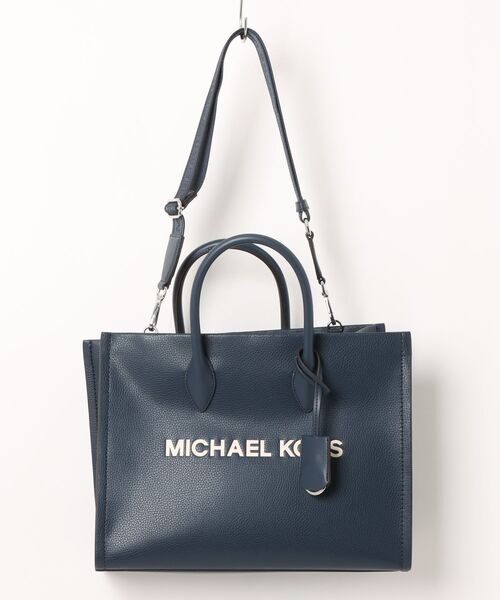 MICHAEL KORS(マイケルコース)の「MIRELLA EW トート ミディアム(トートバッグ・レディース・ネイビー・FREE)」の1枚目の写真