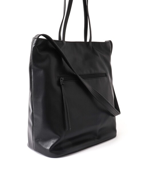 Un coeur（アンクール）の「【Un coeur/アンクール】K906018 DRAPE 2WAY TOTE（トートバッグ・メンズ・ブラック・FREE）」の5枚目の写真