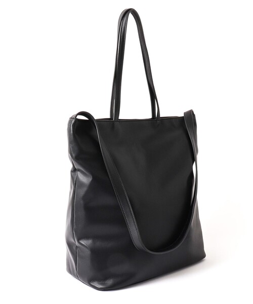 Un coeur（アンクール）の「【Un coeur/アンクール】K906018 DRAPE 2WAY TOTE（トートバッグ・メンズ・ブラック・FREE）」の9枚目の写真