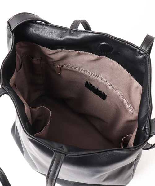 Un coeur（アンクール）の「【Un coeur/アンクール】K906018 DRAPE 2WAY TOTE（トートバッグ・メンズ・ブラック・FREE）」の15枚目の写真