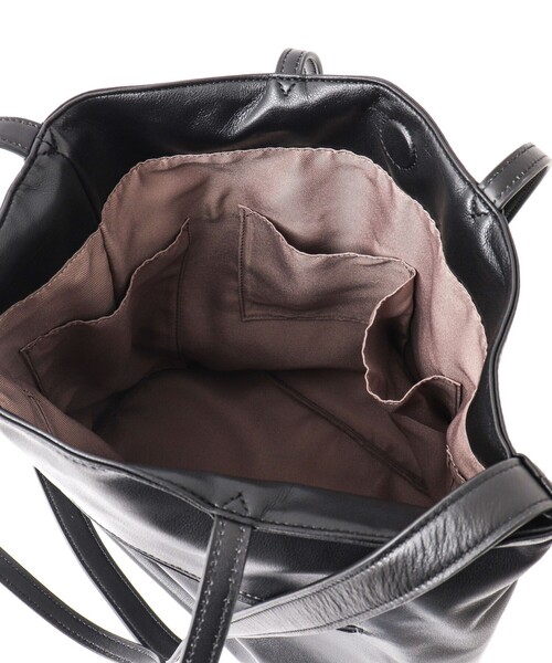 Un coeur（アンクール）の「【Un coeur/アンクール】K906018 DRAPE 2WAY TOTE（トートバッグ・メンズ・ブラック・FREE）」の16枚目の写真