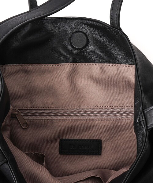 Un coeur（アンクール）の「【Un coeur/アンクール】K906018 DRAPE 2WAY TOTE（トートバッグ・メンズ・ブラック・FREE）」の17枚目の写真