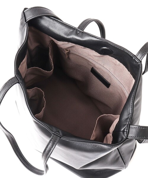 Un coeur（アンクール）の「【Un coeur/アンクール】K906018 DRAPE 2WAY TOTE（トートバッグ・メンズ・ブラック・FREE）」の18枚目の写真