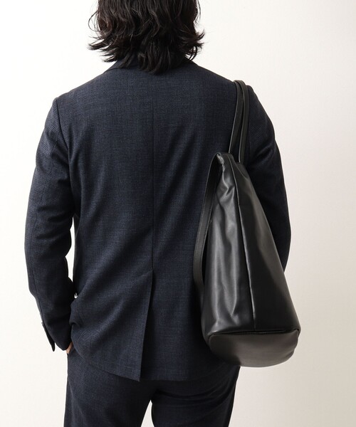 Un coeur（アンクール）の「【Un coeur/アンクール】K906018 DRAPE 2WAY TOTE（トートバッグ・メンズ・ブラック・FREE）」の22枚目の写真