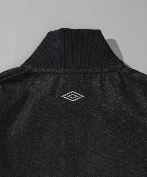 UMBRO(アンブロ)の「UMBRO/アンブロ SP Track Jacket DENIM 10oz/別注 デニム トラックジャケット(デニムジャケット・メンズ・ネイビー/ブラック・LARGE/MEDIUM/X-LARGE)」の12枚目の写真