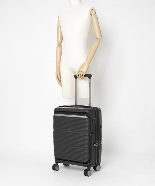 Samsonite(サムソナイト)の「サムソナイト PARALUX HS スピナー55/20 エキスパンダー グローバル CO ブラック(スーツケース/キャリーバッグ・メンズ・ブラック・S)」の2枚目の写真