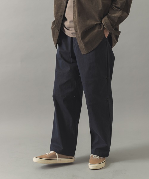 ITEMS URBANRESEARCH（アイテムズ アーバンリサーチ）の「リファインド ダブルニー ワークパンツ（その他パンツ・メンズ・オリーブ/グレー/ブラック・MEDIUM/LARGE）」の2枚目の写真