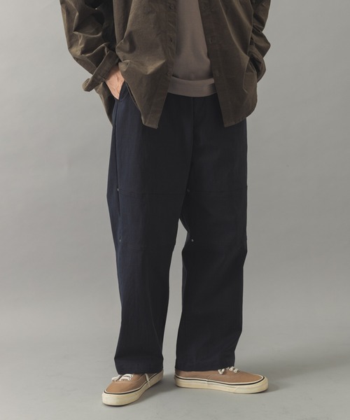 ITEMS URBANRESEARCH（アイテムズ アーバンリサーチ）の「リファインド ダブルニー ワークパンツ（その他パンツ・メンズ・オリーブ/グレー/ブラック・MEDIUM/LARGE）」の13枚目の写真