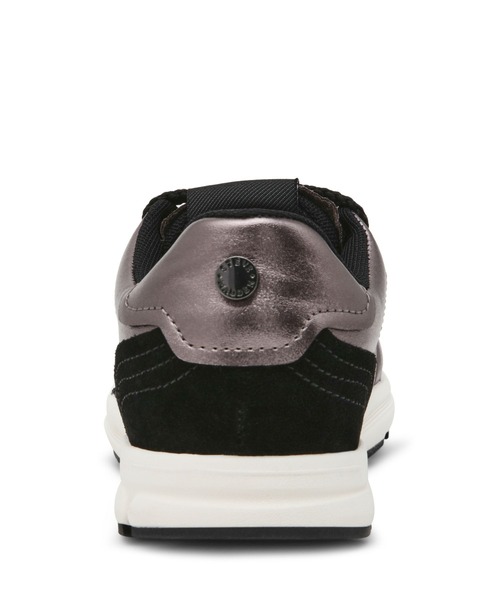 STEVE MADDEN(スティーブマデン)の「メタリックローカットスニーカー/S.MADDEN COLLECTOR-XA(スニーカー・レディース・ブラック×シルバー/シルバー・24.0cm/23.5-24/23.5cm/23.0cm/22.5cm/24.5cm)」の6枚目の写真