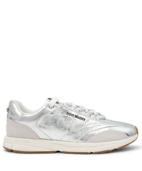 STEVE MADDEN(スティーブマデン)の「メタリックローカットスニーカー/S.MADDEN COLLECTOR-XA(スニーカー・レディース・ブラック×シルバー/シルバー・24.0cm/23.5-24/23.5cm/23.0cm/22.5cm/24.5cm)」の10枚目の写真
