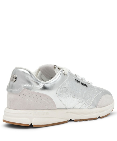STEVE MADDEN(スティーブマデン)の「メタリックローカットスニーカー/S.MADDEN COLLECTOR-XA(スニーカー・レディース・ブラック×シルバー/シルバー・24.0cm/23.5-24/23.5cm/23.0cm/22.5cm/24.5cm)」の11枚目の写真