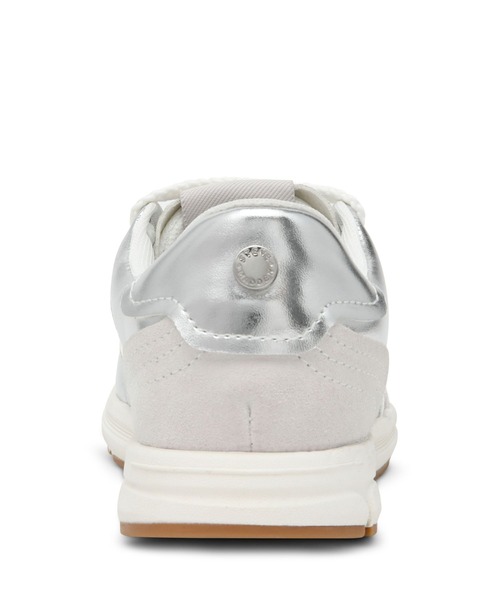 STEVE MADDEN(スティーブマデン)の「メタリックローカットスニーカー/S.MADDEN COLLECTOR-XA(スニーカー・レディース・ブラック×シルバー/シルバー・24.0cm/23.5-24/23.5cm/23.0cm/22.5cm/24.5cm)」の12枚目の写真