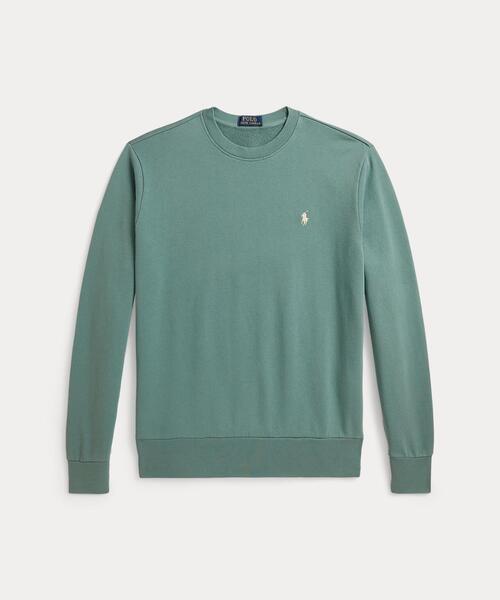 POLO RALPH LAUREN(ポロ ラルフ ローレン)の「ループバック フリース スウェットシャツ(スウェット・メンズ・グリーン・S/M/L)」の2枚目の写真