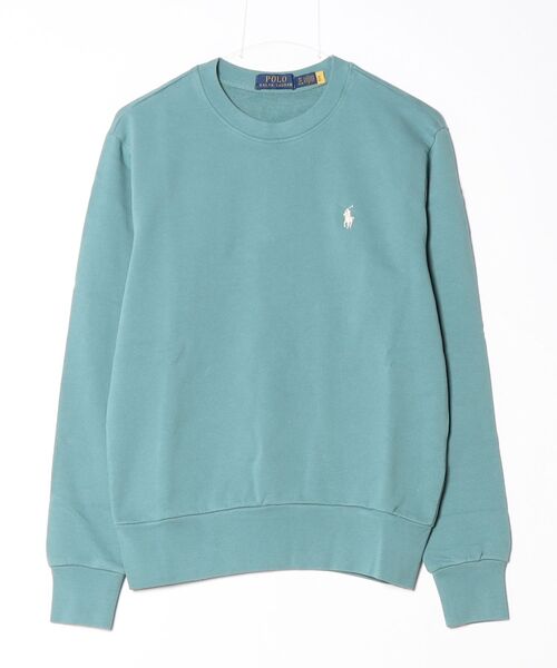 POLO RALPH LAUREN(ポロ ラルフ ローレン)の「ループバック フリース スウェットシャツ(スウェット・メンズ・グリーン・S/M/L)」の6枚目の写真