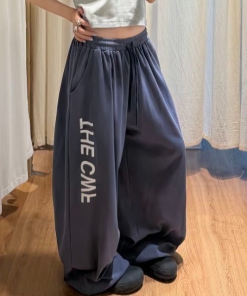 FAVORITO(ファヴォリート)の「ドローストリングリラックスパンツ(その他パンツ・レディース・ブラック/イエロー/ブルー/グリーン・F)」の8枚目の写真