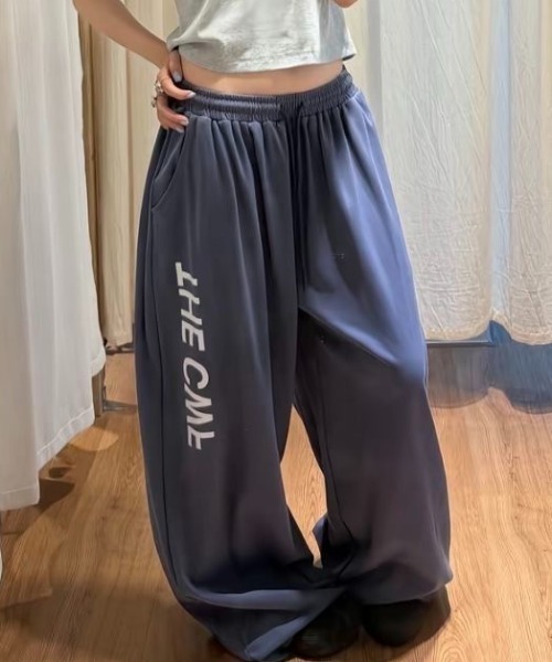 FAVORITO(ファヴォリート)の「ドローストリングリラックスパンツ(その他パンツ・レディース・ブラック/イエロー/ブルー/グリーン・F)」の9枚目の写真