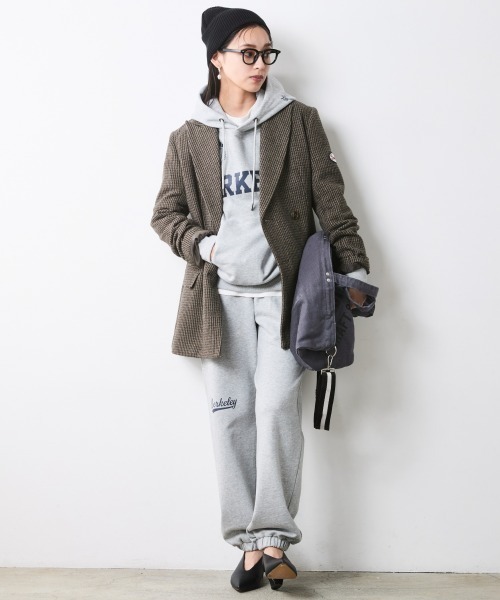 CHIC STYLE(シックスタイル)の「綿100%プリントフーディ<大きいサイズ有>シックスタイル(パーカー・レディース・杢グレー/ネイビー・3L/LL/L/M/5L/4L)」の9枚目の写真