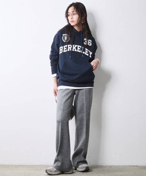 CHIC STYLE(シックスタイル)の「綿100%プリントフーディ<大きいサイズ有>シックスタイル(パーカー・レディース・杢グレー/ネイビー・3L/LL/L/M/5L/4L)」の13枚目の写真