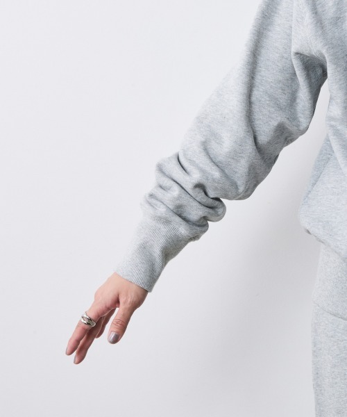 CHIC STYLE(シックスタイル)の「綿100%プリントフーディ<大きいサイズ有>シックスタイル(パーカー・レディース・杢グレー/ネイビー・3L/LL/L/M/5L/4L)」の20枚目の写真