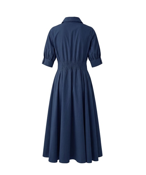 Rose Muse(ロゼミューズ)の「Bow tie shirts dress(シャツワンピース・レディース・ネイビー/アイボリー/ベージュ・FREE)」の20枚目の写真