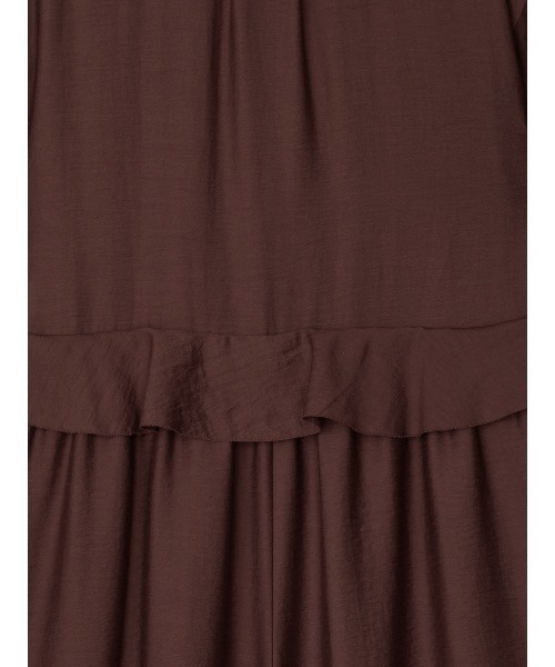 Ameri(アメリ)の「RIBBON DESIGN SHEER ROMPERS(つなぎ/オールインワン・レディース・ブラック/ボルドー・X-SMALL/SMALL/MEDIUM)」の8枚目の写真